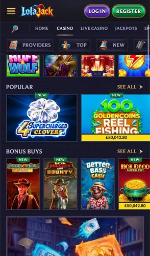Discover Exciting Slots at Lolajack Casino UK